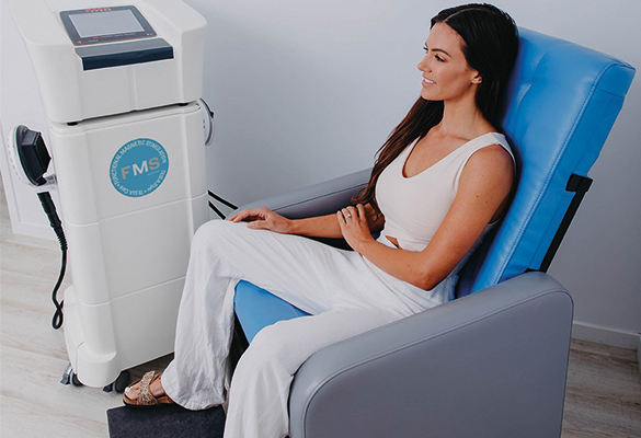 Tesla Chair for incontinence treatment